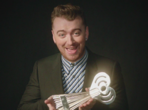 Sam Smith earns award (Twitter/ @iHeartRadio)