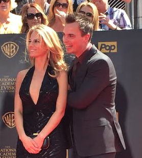 Darin Brooks and fiancé Kelly Kruger of "The Bold and the Beautiful" (NeonTommy/Sahil Dhaliwal)