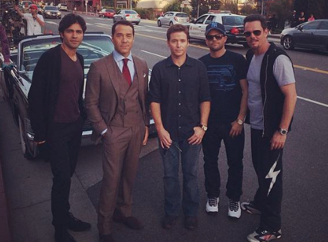 The cast of "Entourage" (Twitter/ @entouragemovie)