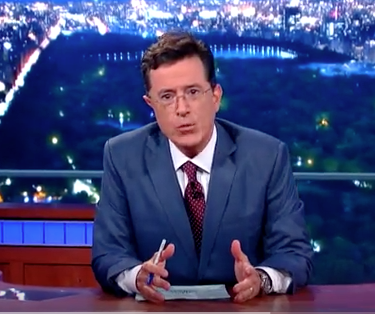Stephen Colbert pays tribute to David Letterman (CBS) Stephen Colbert pays tribute to David Letterman (CBS)