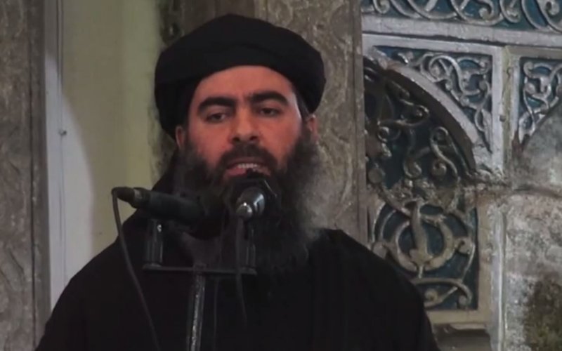 The man in the video is purported to be the leader of the militant extremist group ISIS. (Photo/Youtube)