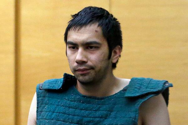 Aaron Rey Ybarra, 26, was reportedly obsessed with mass shootings. (@NormGregory/Twitter)