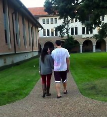 A new study reveals that men decrease their walking speed to accommodate female love interests (Emily Mae Czachor) A new study reveals that men decrease their walking speed to accommodate female love interests (Emily Mae Czachor)