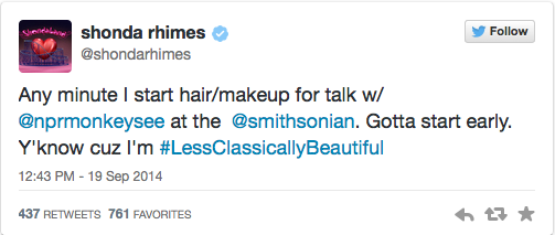 Even the boss herself used her renowned wit to express her disgust. (Twitter/@shondarhimes) Even the boss herself used her renowned wit to express her disgust. (Twitter/@shondarhimes)