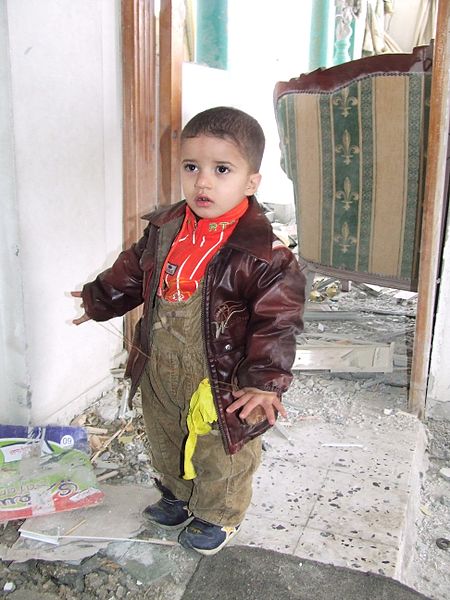 According to a 2005 study, less than four percent of Palestinian children ages 10-19 showed no symptoms of PTSD. (RafahKid Kid, Wikimedia Commons) According to a 2005 study, less than four percent of Palestinian children ages 10-19 showed no symptoms of PTSD. (RafahKid Kid, Wikimedia Commons)