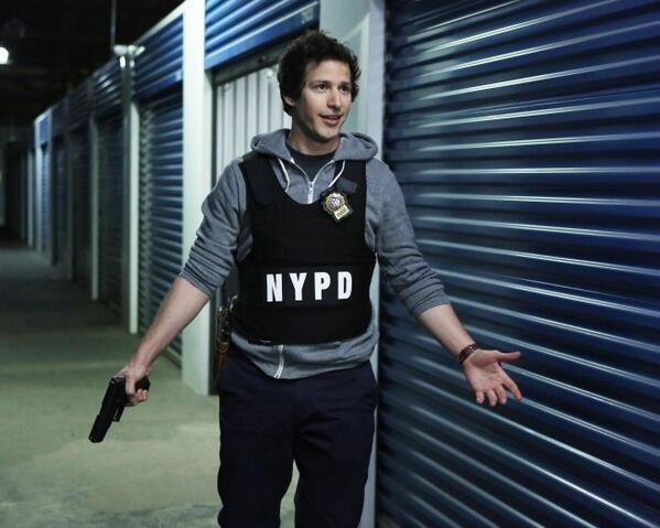 Andy Samberg on "Brooklyn Nine-Nine"(Twitter)