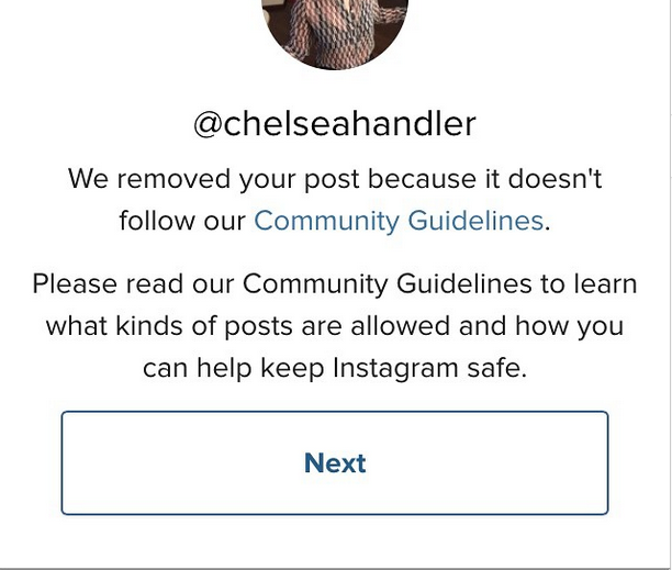 Instagram @chelseahandler