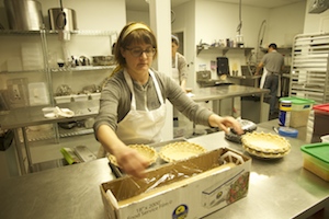 Beth Kellerhals, The Pie Hole's chef (Zhiqi Scarlett Chen/Neon Tommy).