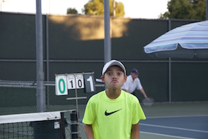 Asher making funny faces (Scarlett Zhiqi Chen/Neon Tommy)