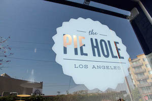 The Pie Hole's logo (Zhiqi Scarlett Chen/Neon Tommy). The Pie Hole's logo (Zhiqi Scarlett Chen/Neon Tommy).