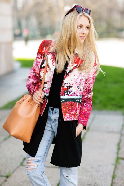 Floral Bomber (Peace Love Shea)