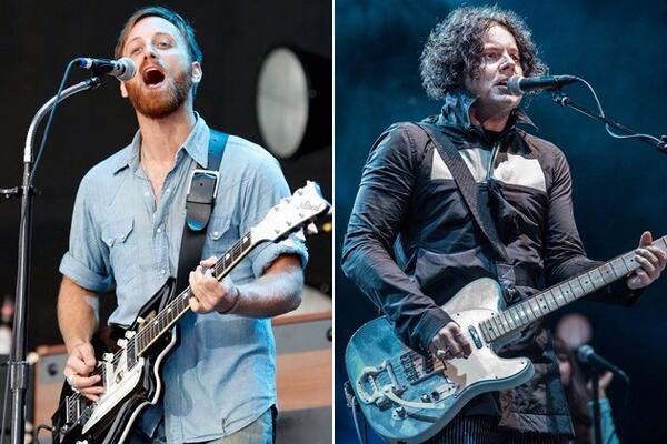 The alt rock icons face off again this summer with new releases from The Black Keys and Jack White. (Photo via @MissKerr87)