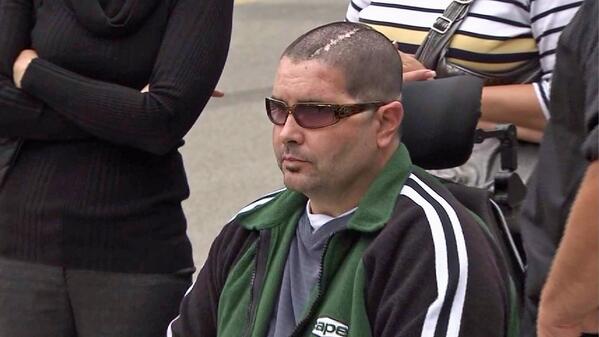 Bryan Stow entered into a coma when he was beaten outside of Dodger Stadium in 2011. (Twitter/@KTLA)