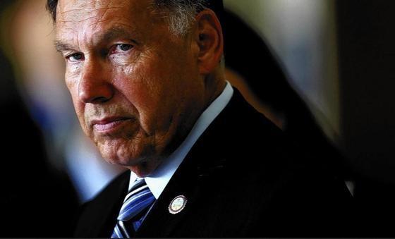 Orange County District Attorney Tony Rackauckas says the lawsuit is a matter of "public protection." (@latimes/Twitter)