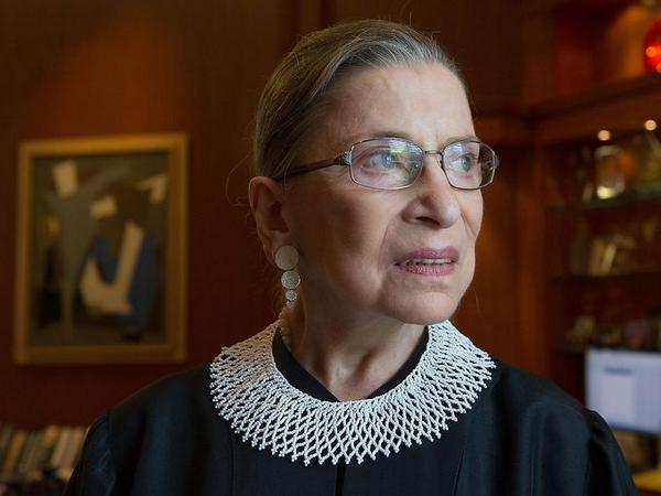 Ginsburg said her fellow justices' had a "blindspot" in the decision. (Twitter/@YahooCanadaNews)