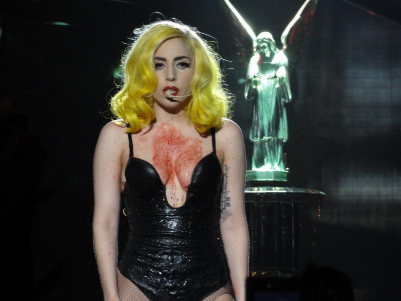 Lady Gaga challenges gender binaries in her music. Michael Spencer, Flickr (Creative Commons).