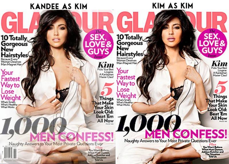 Johnson vs. Kardashian. Facebook, Kandee Johnson.