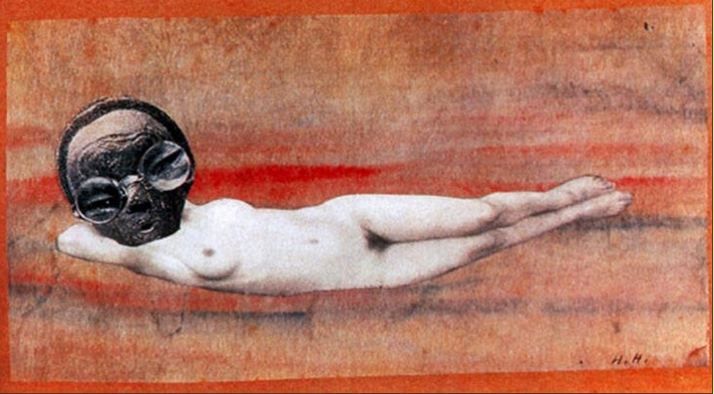 Hannah Hoch's Fremde Schönheit (Strange Beauty). 1929. Tumblr, antiacademico.