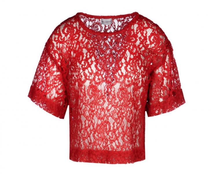 Lace top (Alberta Ferretti)