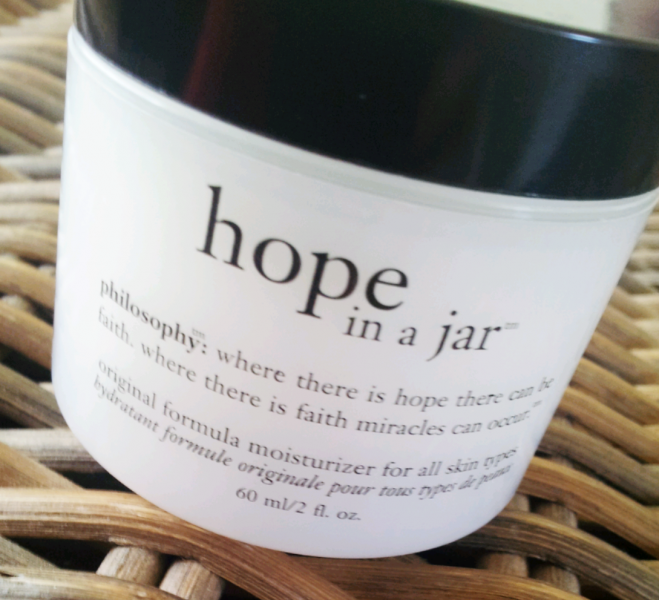 Philosophy Hope In A Jar will leave your skin feeling miraculous (Twitter @LiefsLiannne).