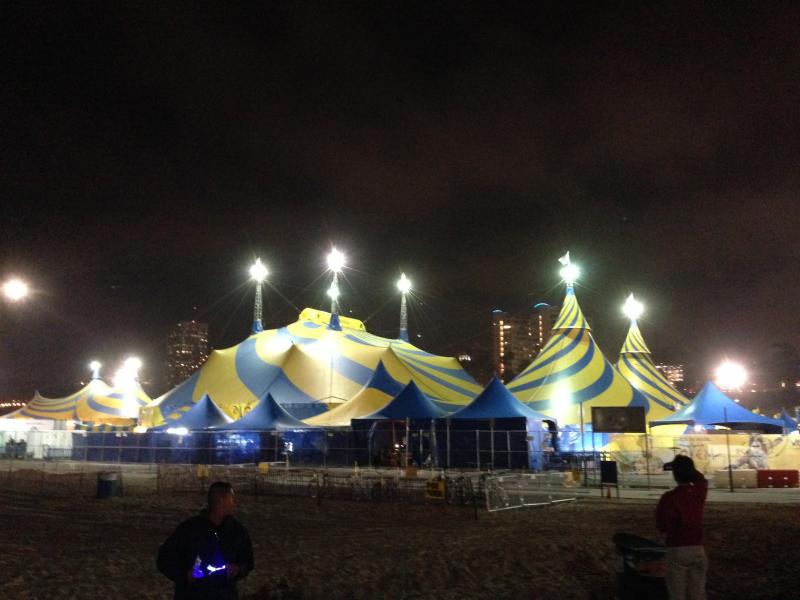 Cirque du Soleil at Santa Monica / Amy Tseng