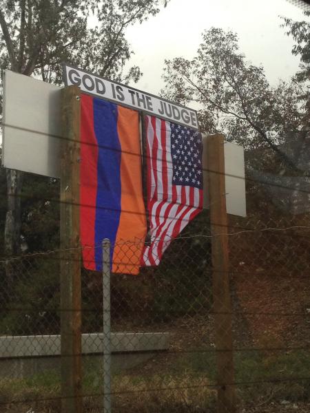 Montebello, Calif. on the genocide commemoration day in 2013 (Alexa Youssefian / Neon Tommy)