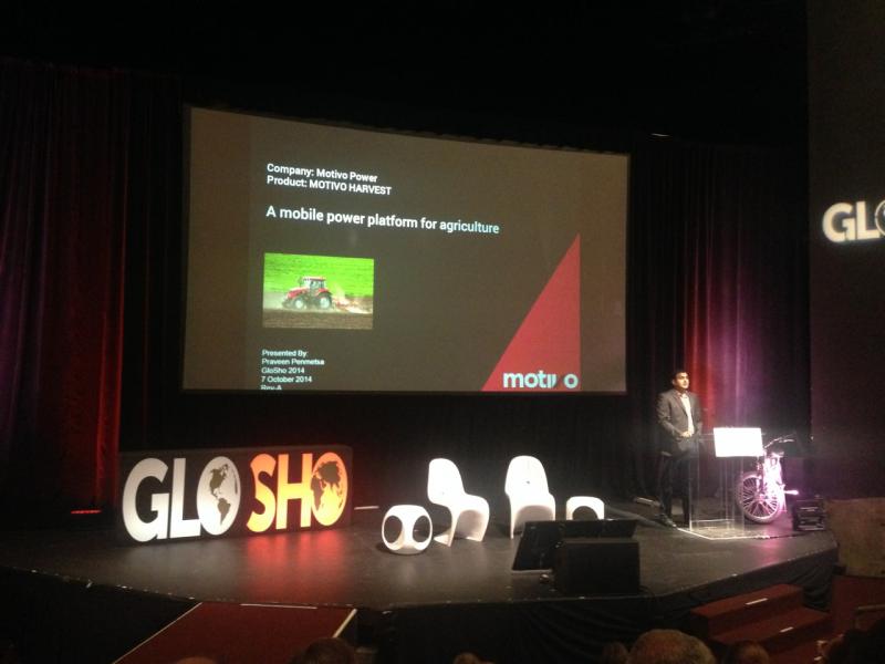 Motivo Power presentation at GloSho 2014 (Michael Nystrom / Neon Tommy)