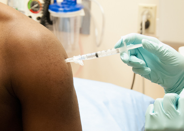 Most kids receive the MMR vaccine before the age of 6 (NIAIAD/Flickr).
