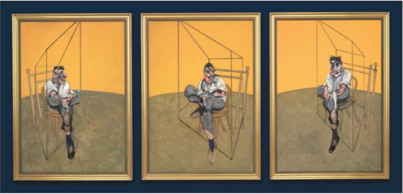 Three Studies of Lucian Freud (Christie's) Three Studies of Lucian Freud (Christie's)