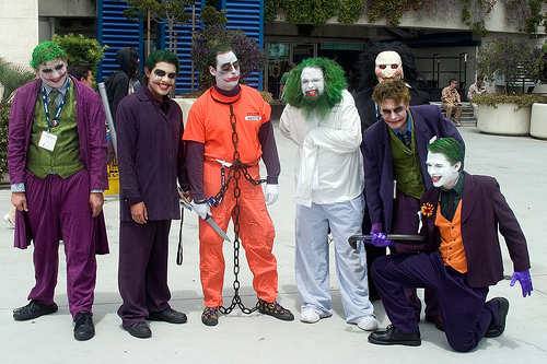 Jokers galore! (scragz/Flickr)