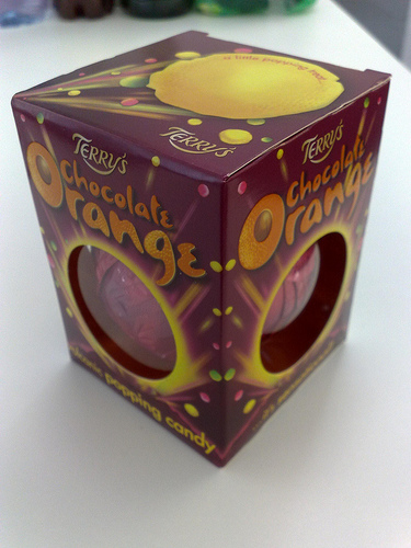These chocolate oranges (or sometimes real oranges) are smashed as a holiday tradition. (fsse8info/Flickr) These chocolate oranges (or sometimes real oranges) are smashed as a holiday tradition. (fsse8info/Flickr)
