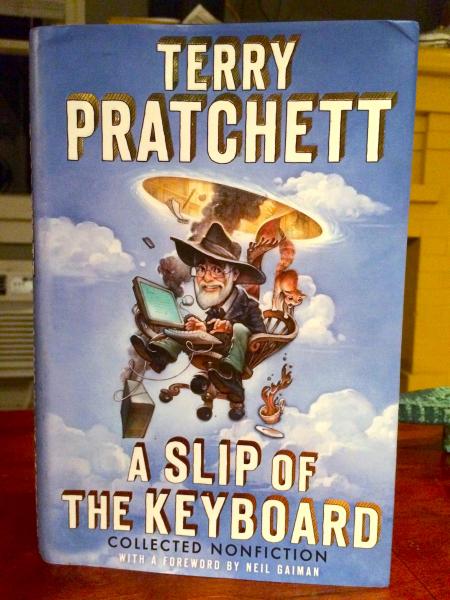 "A Slip of the Keyboard" by Terry Pratchett was published on Sept. 23 by Doubleday Books. (Jennifer Kuan / Neon Tommy)