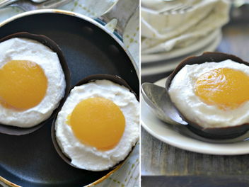 Cadbury Egg dessert (FARM Animal Rights/ Twitter) Cadbury Egg dessert (FARM Animal Rights/ Twitter)