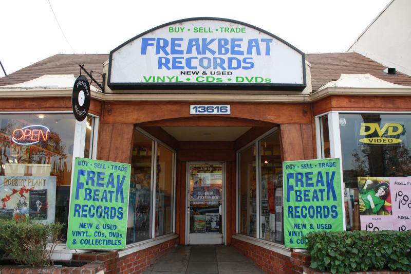 Freakbeat Records on Ventura Blvd. (Sarah Collins/Neon Tommy)