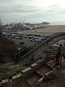 The Santa Monica Waterfront (Photo by Kaitlyn Mullin)