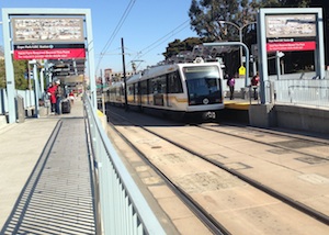 USC/Exposition Metro Station (Photo by Kaitlyn Mullin)