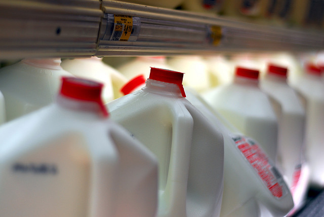 Milk is good for an extra seven to 10 days after its "expiration date" (Guy Montag/Flickr Creative Commons).