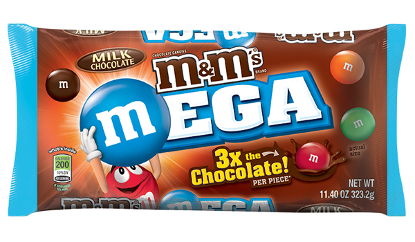 M&M's have been super-sized (Foodbeast).