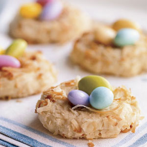This Bird's Nest Cookies recipe yields about 24 cookies (Steve Girtitle/Delish). This Bird's Nest Cookies recipe yields about 24 cookies (Steve Giralt/Delish).