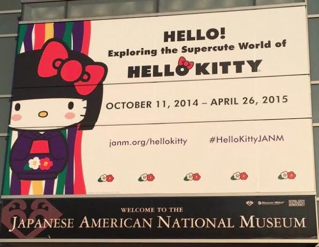Japanese American National Museum featuring Hello Kitty exhibit (Margaux Farrell/Neon Tommy).