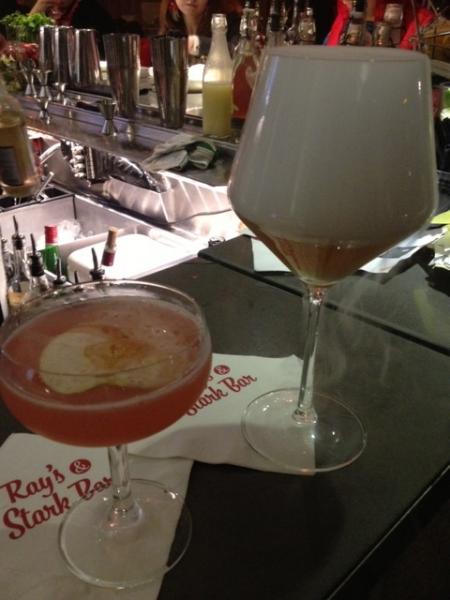Bloodsucking Brady Bunch (left) and Dragon's Tail (right). (Photo courtesy of Ray's and Stark Bar) Bloodsucking Brady Bunch (left) and Dragon's Tail (right). (Photo courtesy of Ray's and Stark Bar)