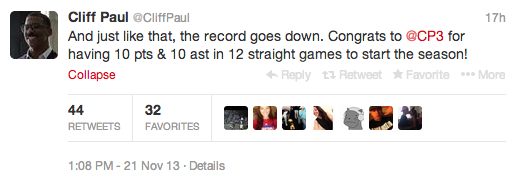 Cliff Paul congratulates his brother's achievement (CliffPaul/Twitter) Cliff Paul congratulates his brother's achievement (CliffPaul/Twitter)