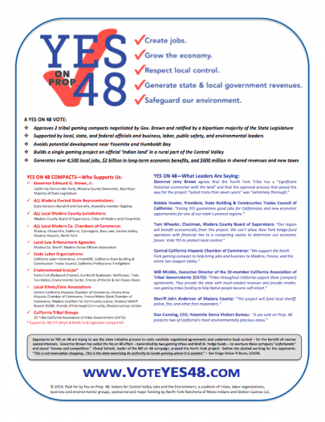 Yes on 48 campaign flyer (voteyes48.com)