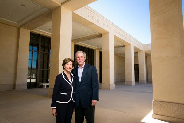 Former President George W. Bush and First Lady Laura Bush will speak at USC on Nov. 19. (Twitter) Former President George W. Bush and First Lady Laura Bush will speak at USC on Nov. 19. (Twitter)