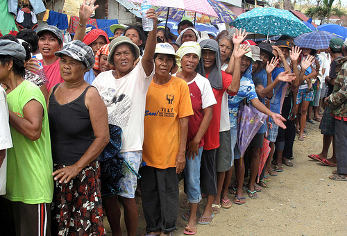 Donating money is the best way to help those affected by Typhoon Haiyan. (Flickr/DFID)