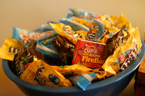 A woman from North Dakota is self-righteously refusing chubby kids Halloween candy. (tifotter, Creative Commons)