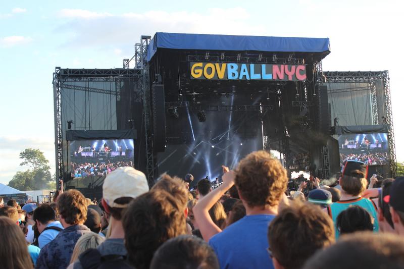 The Governor's Ball Music Festival will take place over the weekend with headliners Outkast, Jack White and Vampire Weekend. (Katie Chen/Neon Tommy)
