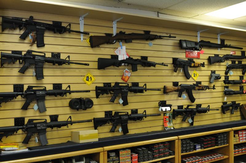 Store owners say rebates on guns were consistent with other Black Friday prices. (Michael Saechang/Flickr)