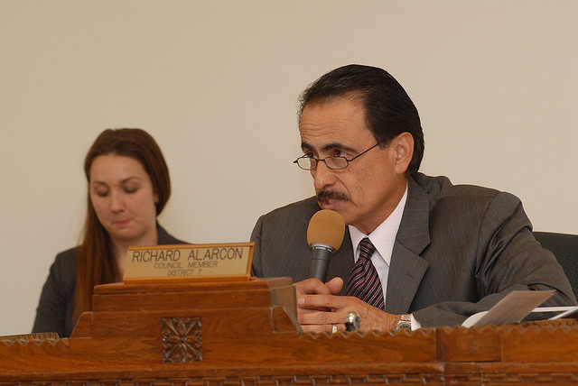 Alarcòn lived in Sun Valley, not Panorama City as he declared on city paperwork. (SEIU/Flickr Creative Commons)