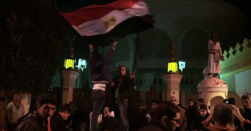Anti-Morsi protests (Image via Japhet Weeks)